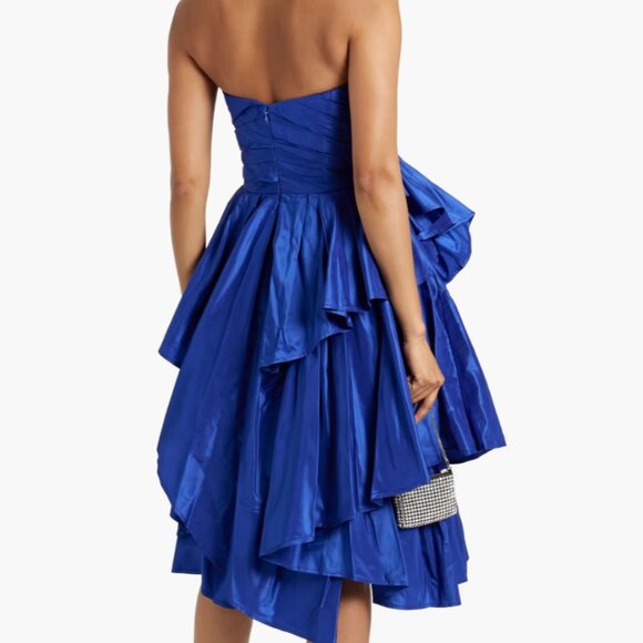 CAROLINA HERRERA Strapless tiered silk-taffeta dress, 2 - Picture 6 of 6